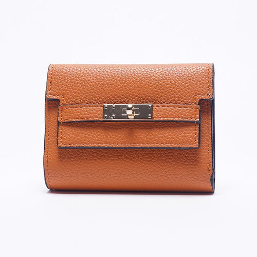 Portefeuille compact accordéon Femme – Anti-Magnétique & Multi-Cartes MYNELIA