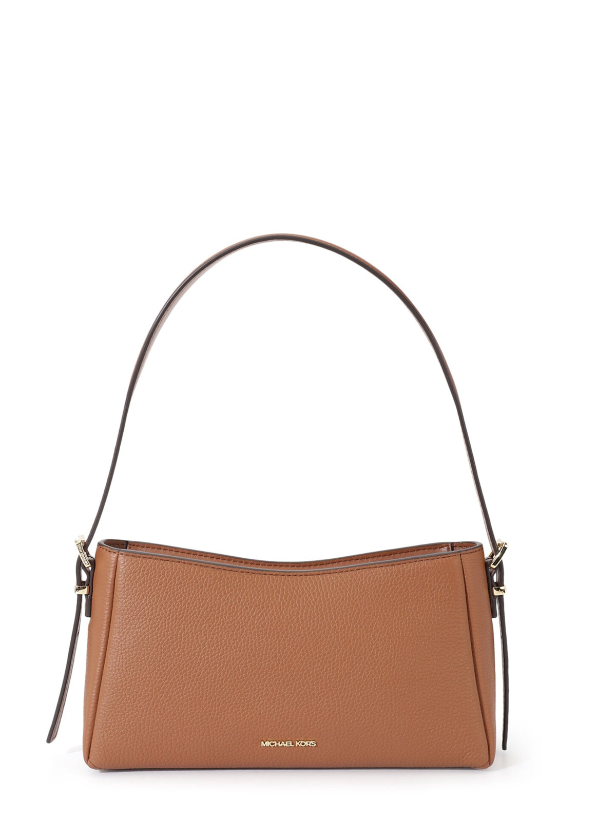 Sac à bandoulière convertible Moore en cuir grainé moyen- Beige