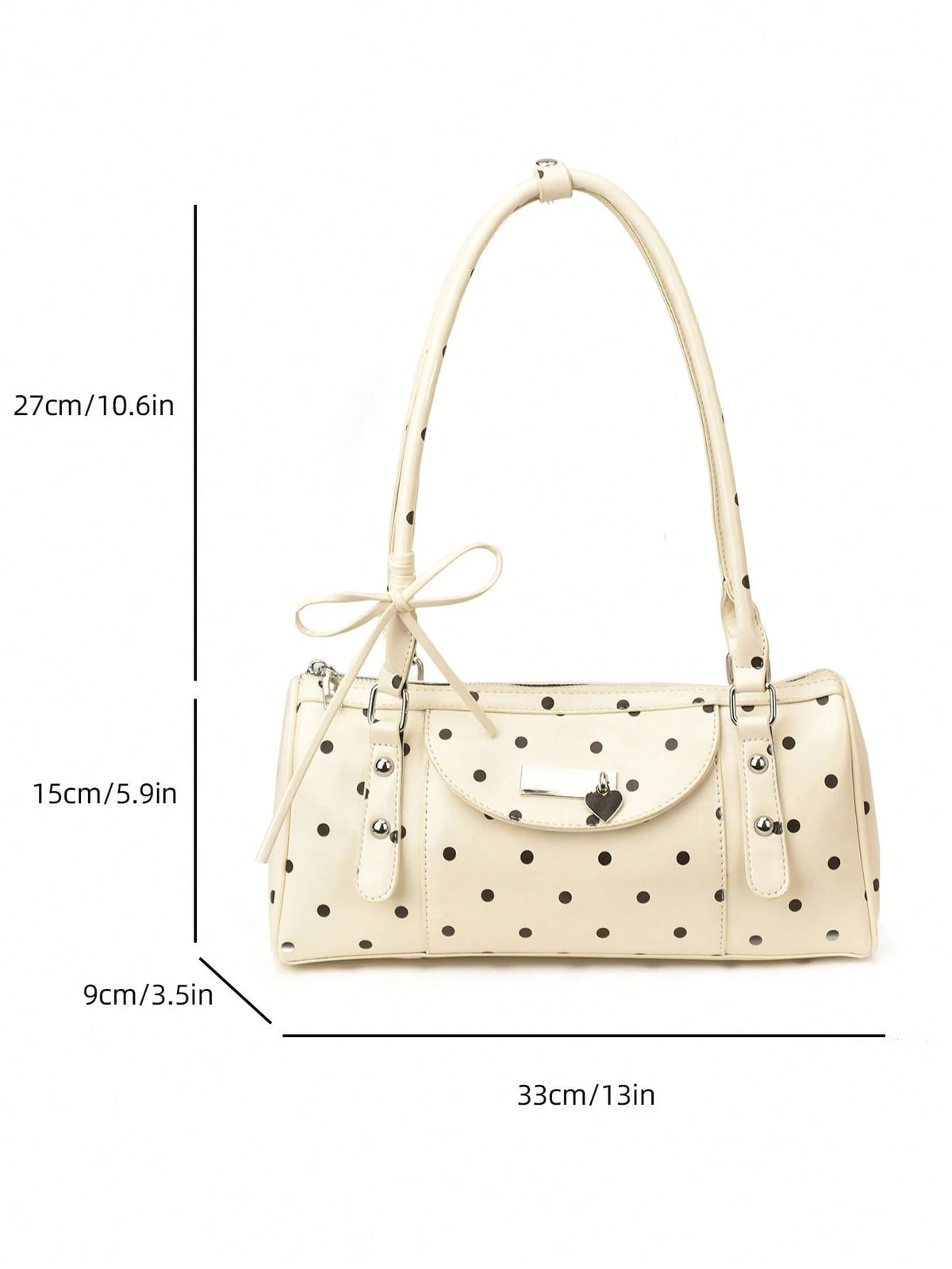 Sac Baguette Boston Y2K Polyester Hydrofuge –