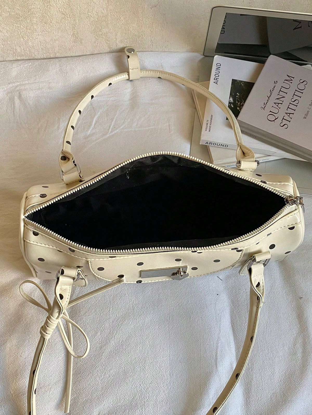 Sac Baguette Boston Y2K Polyester Hydrofuge –