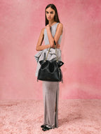 Sac Tote en Cuir PU – Bandoulière Chaîne Fashion,Grande capacité