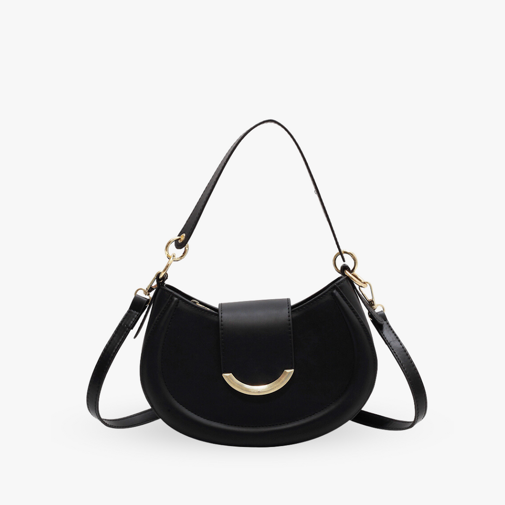 Sac bandoulière cuir PU – Boucle Magnétique