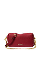 Petit sac bandoulière Michael Kors Bryant en cuir grainé rouge