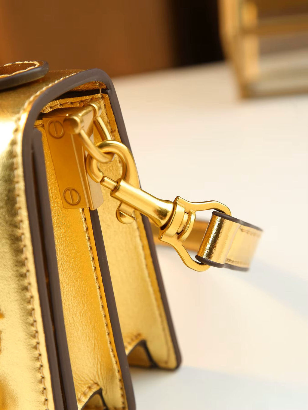 Sac bandoulière femme en simili cuir PU – Décor yeux 3D
