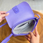 Sac en cuir Véritable Rabat Magnétique