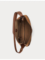 Sac à bandoulière en daim Véritable – Style équestre MYNELIA