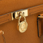 Sac à main Michael Kors Hamilton Moderne en cuir marron