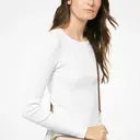 Sac bandoulière Michael Kors Jet Set beige vanilla