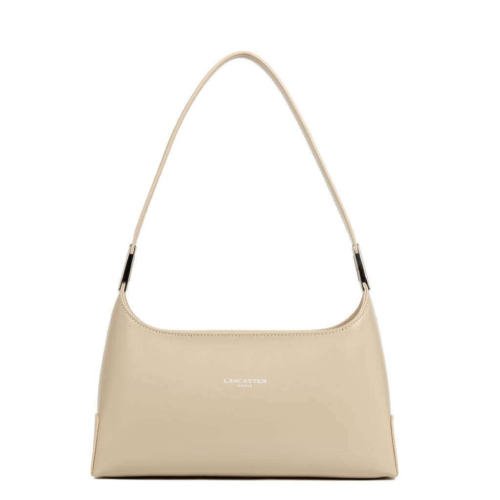 Sac épaule Lancaster Suave Ace en refente de cuir lisse