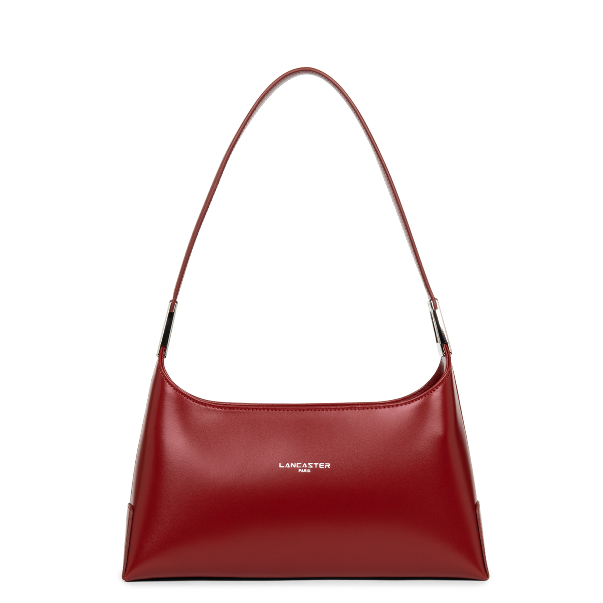 Sac épaule Lancaster Suave Ace en refente de cuir lisse