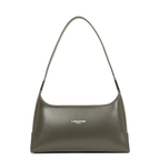 Sac épaule Lancaster Suave Ace en refente de cuir lisse