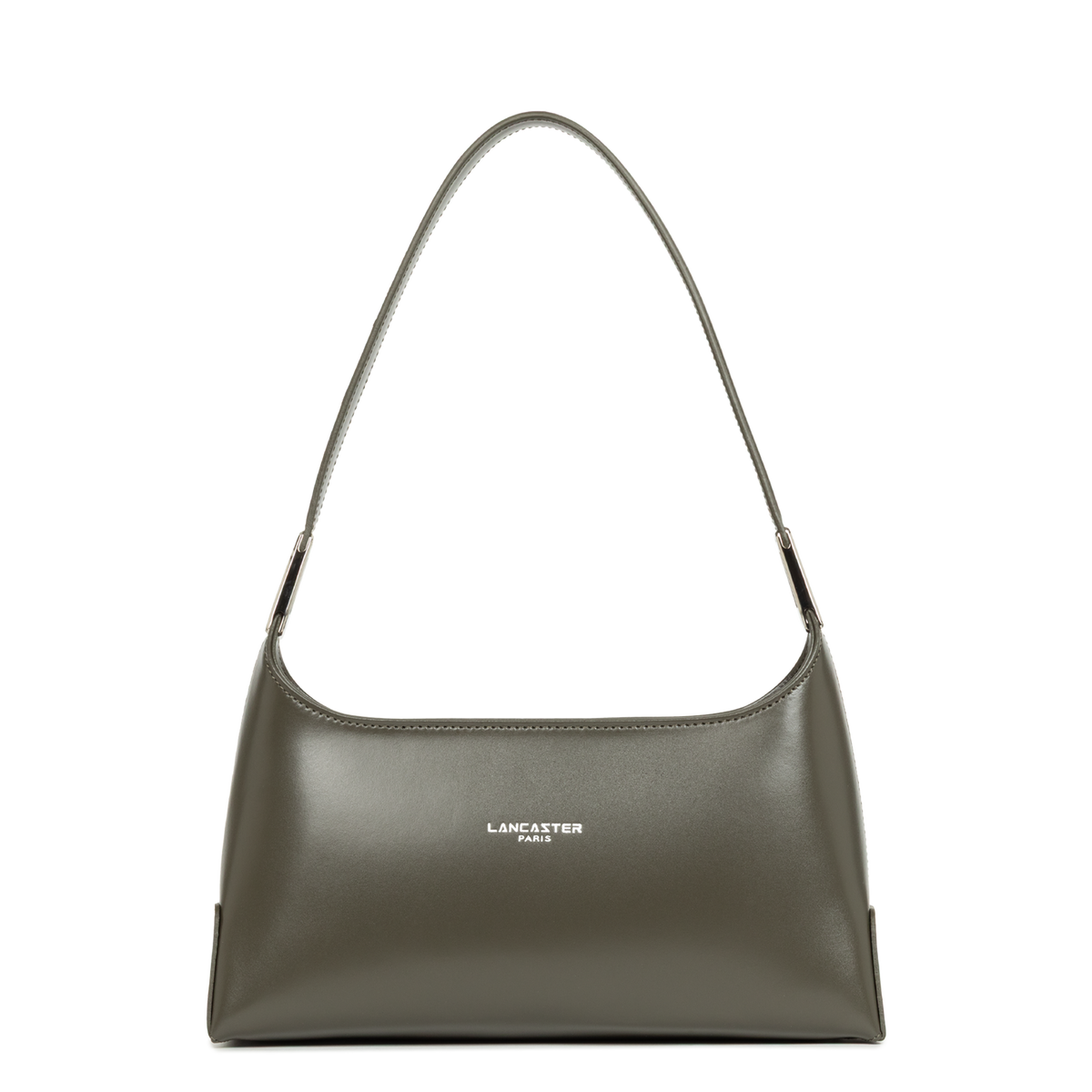 Sac épaule Lancaster Suave Ace en refente de cuir lisse