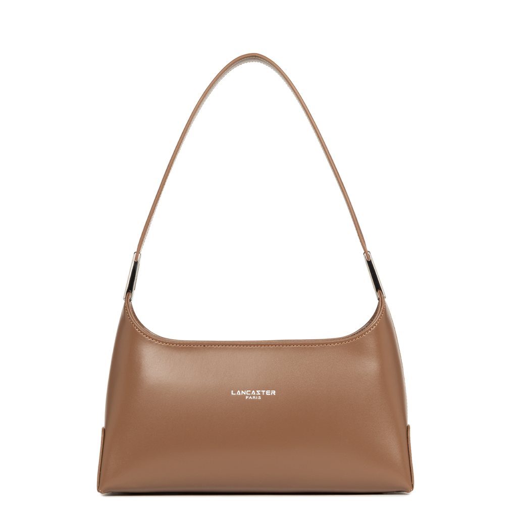 Sac épaule Lancaster Suave Ace en refente de cuir lisse