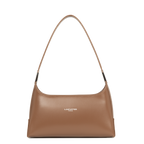 Sac épaule Lancaster Suave Ace en refente de cuir lisse