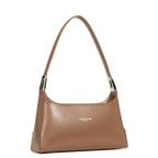 Sac épaule Lancaster Suave Ace en refente de cuir lisse