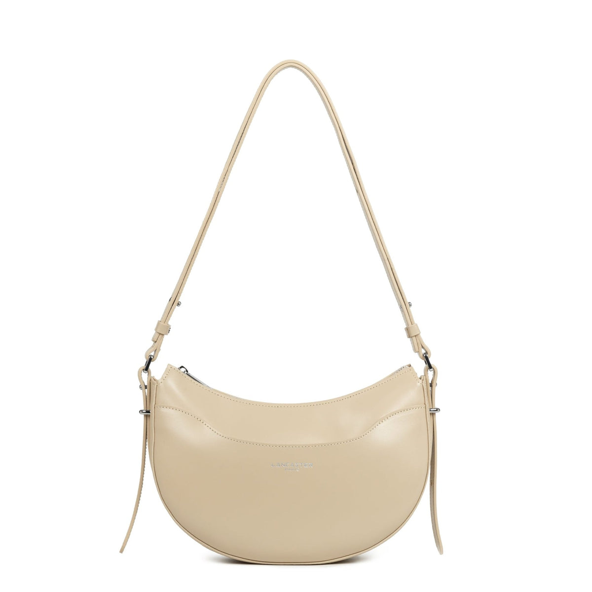Sac demi-lune Lancaster Suave Ace en cuir de vachette