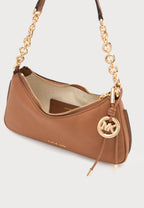 Pochette Nolita Michael Kors en cuir grainé à chaîne dorée
