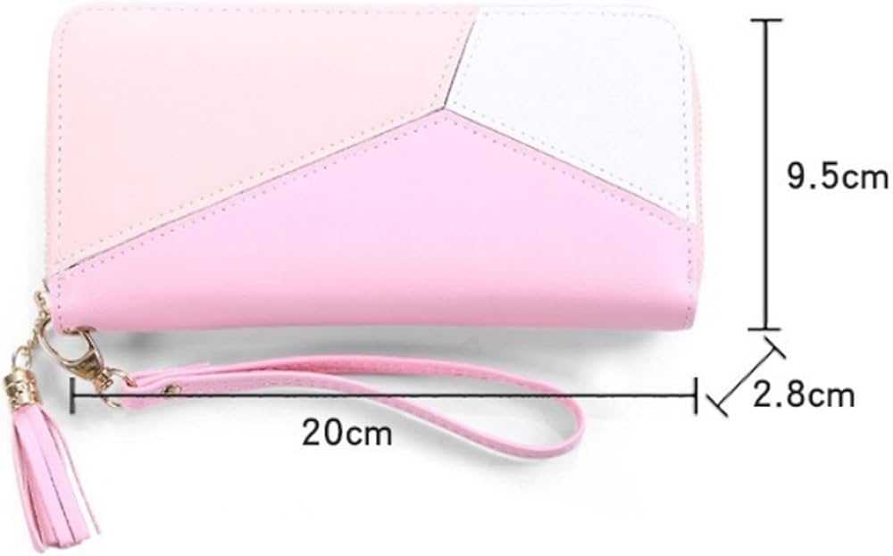 Portefeuille  Femme en cuir PU Zippé – Style Cute MYNELIA