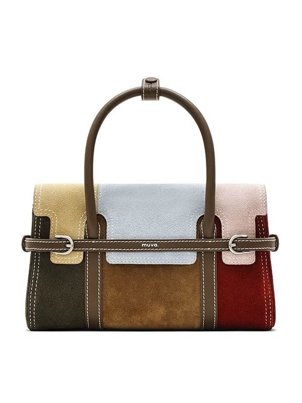 Sac Tote Casual Tissu Souple Spacieux Élégant