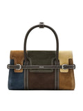 Sac Tote Casual Tissu Souple Spacieux Élégant
