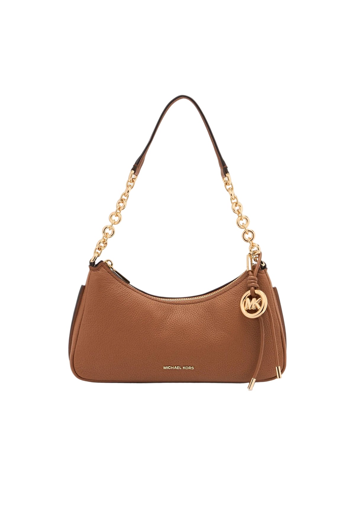 Pochette Nolita Michael Kors en cuir grainé à chaîne dorée
