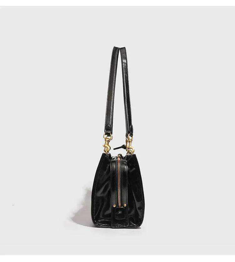 Sac Vintage en cuir PU Souple – Épaule Croisé