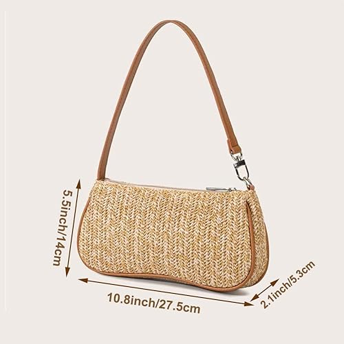 Sac à main en paille forme – Style Vacances Femme MYNELIA