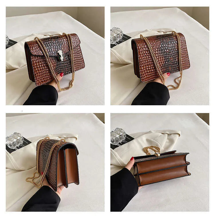 Sac bandoulière femme en simili cuir PU – Coloris variés