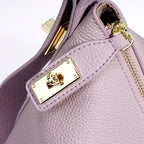 Sac Épaule en Cuir véritable Pleine Fleur  Grain Léger