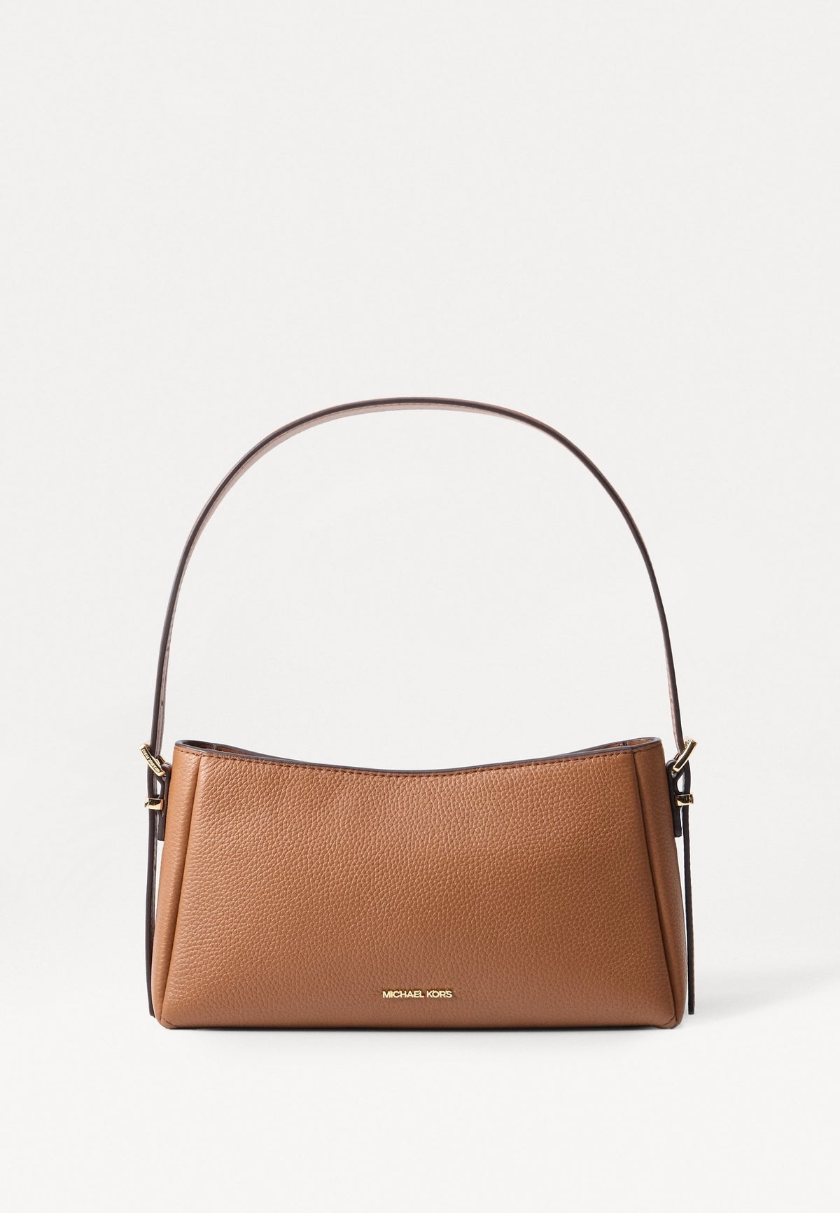 Sac à bandoulière convertible Moore en cuir grainé moyen- Beige