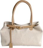 Tote Bag Tissé femme – Grand Sac Cabas Rétro