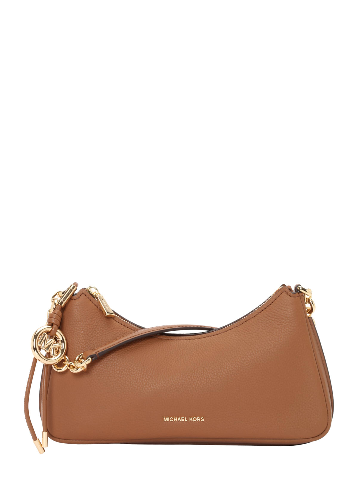 Pochette Nolita Michael Kors en cuir grainé à chaîne dorée