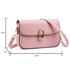 Sac Shell en cuir TPU Souple Style K-Fashion Croisé