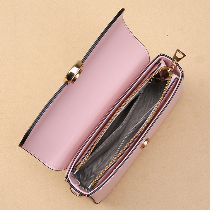 Sac Shell en cuir TPU Souple Style K-Fashion Croisé