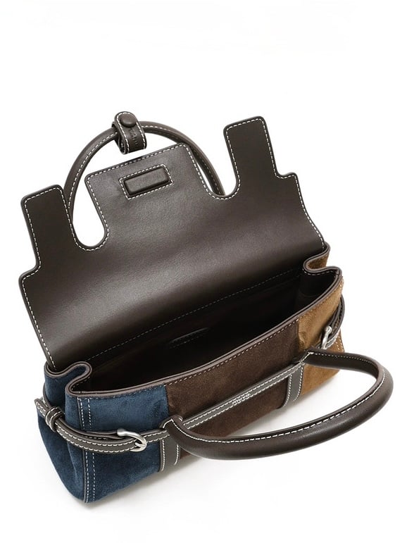 Sac Tote Casual Tissu Souple Spacieux Élégant