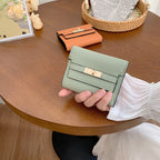 Portefeuille compact accordéon Femme – Anti-Magnétique & Multi-Cartes MYNELIA