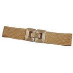 Ceinture en métal élégante couleur Unie-Style Chic,Toutes Occasions MYNELIA