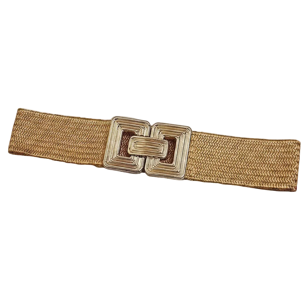 Ceinture en métal élégante couleur Unie-Style Chic,Toutes Occasions MYNELIA