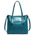 Damen Leder Tote Bag – Laptop & Reisefach