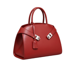 Sac à main en cuir PU Double Boucle Métal