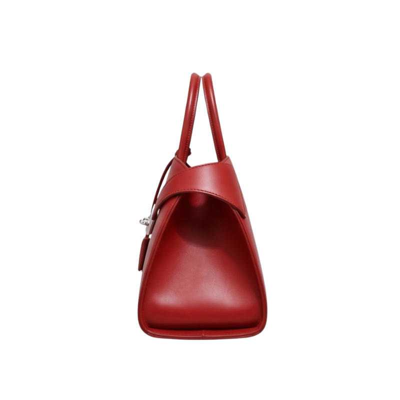 Sac à main en cuir PU Double Boucle Métal