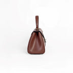 Sac épaule femme en cuir de vachette véritable – Forme rectangulaire