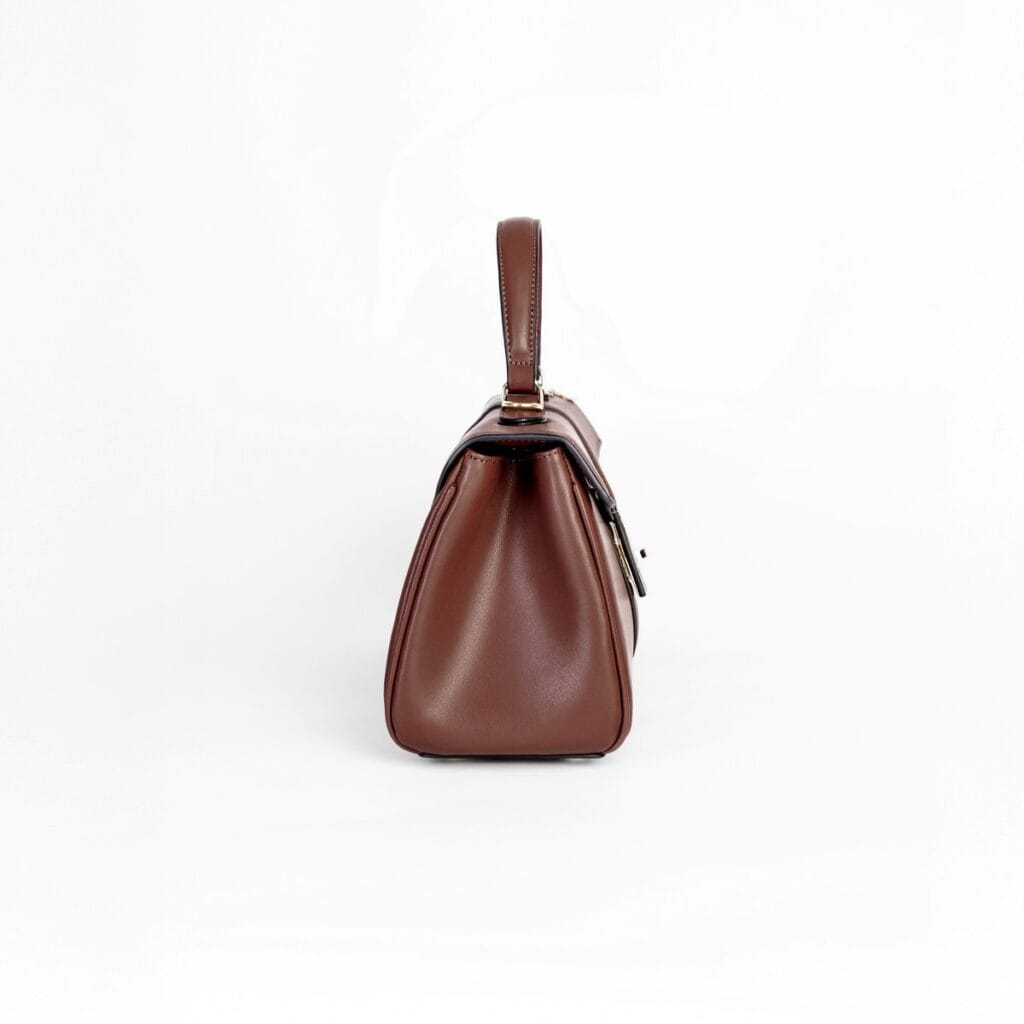 Sac épaule femme en cuir de vachette véritable – Forme rectangulaire