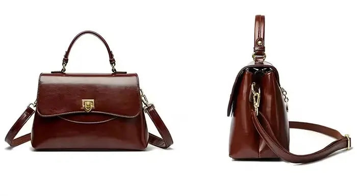 Sac à main Joana en cuir souple – Élégant & Polyvalent MYNELIA