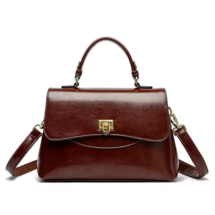 Sac à main Joana en cuir souple – Élégant & Polyvalent MYNELIA