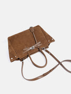 Grand sac Tote en Cuir Splitté Souple  Design
