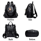 Sac à dos cuir Souple femme — L’Essentiel Raffiné MYNELIA