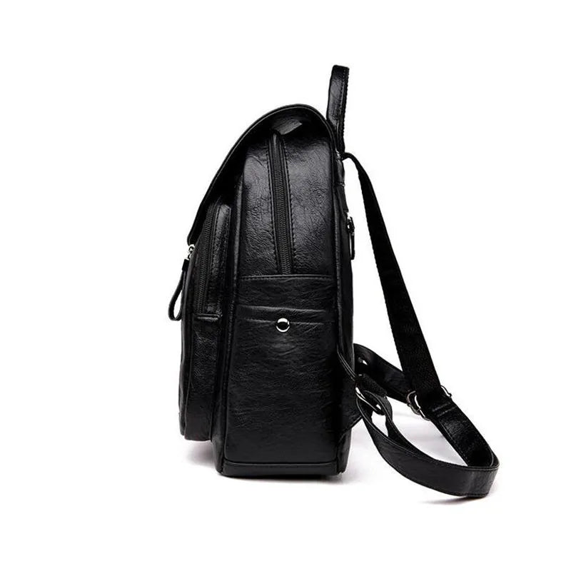 Sac à dos cuir PU Femme-Fashion voyage élégant MYNELIA