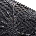 Portefeuille long Femme en cuir Véritable – Zippé, Floral & Multifonction MYNELIA