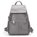 Sac à dos femme en cuir véritable – Anti-Vol, Grande Capacité MYNELIA